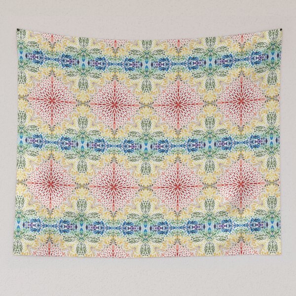 Item preview, Summer Day Mandala designed and sold by MamesMessyArt.