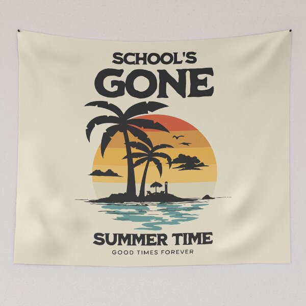 Item preview, schools gone summer time designed and sold by nelkrshop.