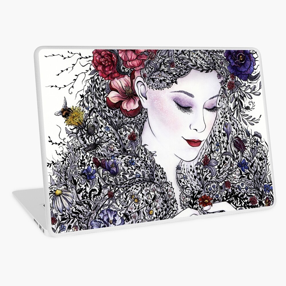 Fair Flora Laptop Skin