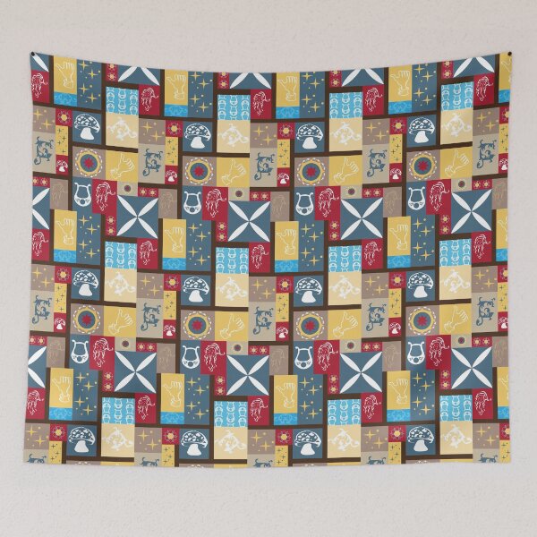 Item preview, Whimsical retro fairytale design designed and sold by HeraldSquare.