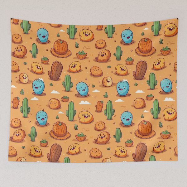 Item preview, HAPPY CACTUS FOR KIDS designed and sold by apolinART.