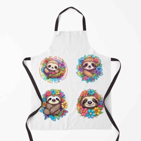 Item preview, Sweet Smiling Sloths designed and sold by AdiRemba.