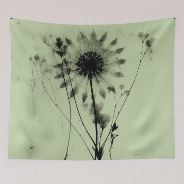 Item preview, Floral photogram colour designed and sold by EmilyDayDreams.