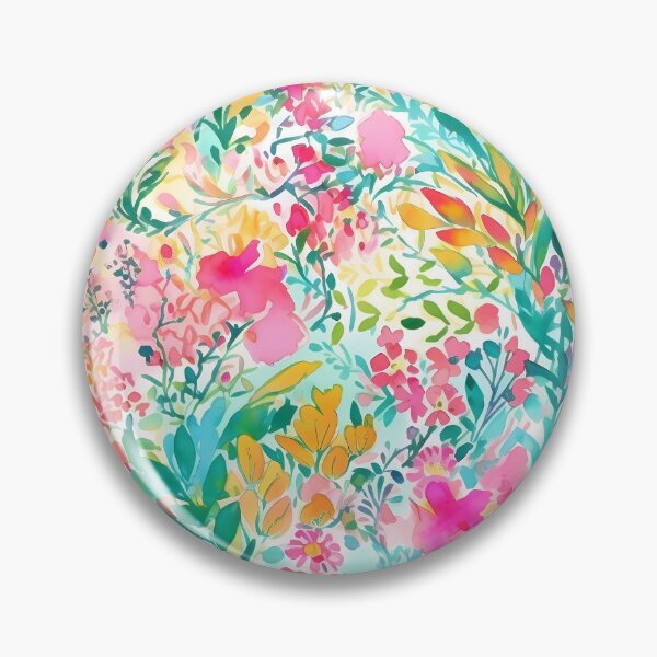 Item preview, vibrant flower garden designed and sold by MocaCreative.