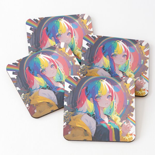 Item preview, Rainbow girl_anime-22 designed and sold by theiynkhi.