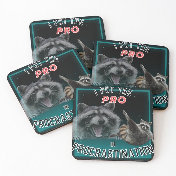 Item preview, I put the pro in procrastination designed and sold by Designed-4-You.