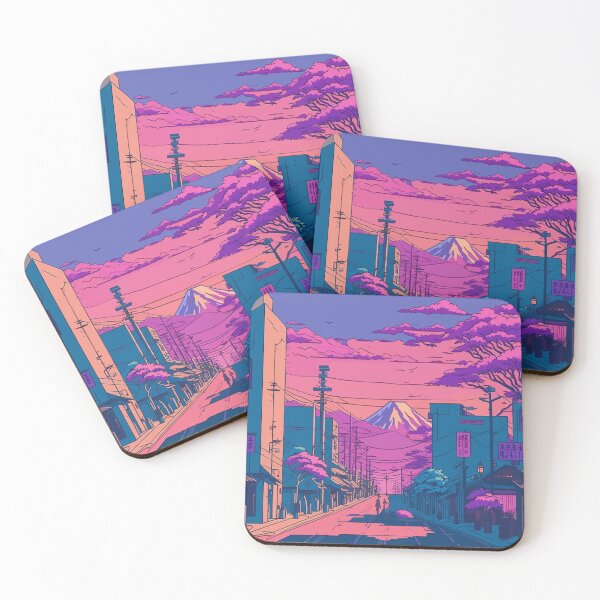 Item preview, Lofi Japan City Pop Retro Anime Style designed and sold by PrintbyDay.