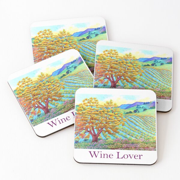 Item preview, Napa Valley California wine lover vineyard designed and sold by Fantasyart123.