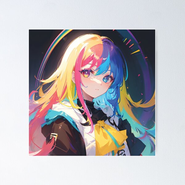 Item preview, Rainbow girl_anime-23 designed and sold by theiynkhi.