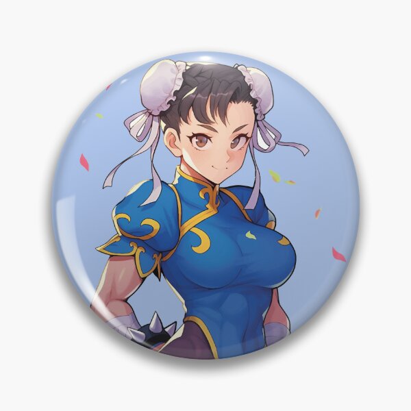 Lewd Street Fightet Chun-Li Enamel Pin newest