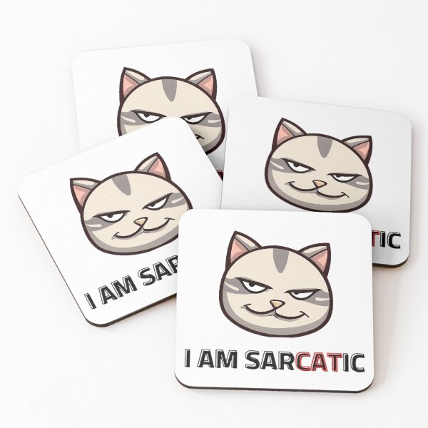Item preview, I am sarCATic designed and sold by Art Intelligence.