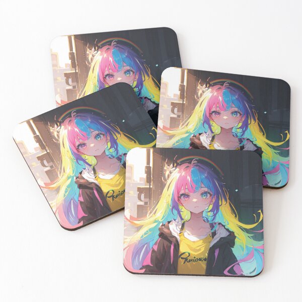 Item preview, Rainbow girl_anime-27 designed and sold by theiynkhi.