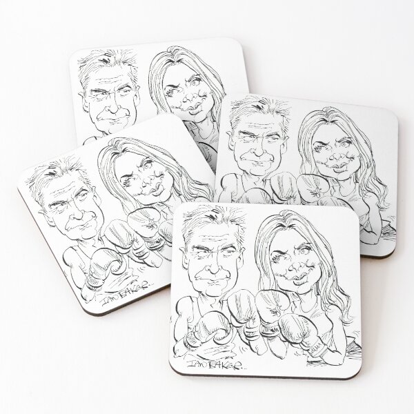 Item preview, Holly Willoughby and Phillip Schofield designed and sold by IanBakerToons.