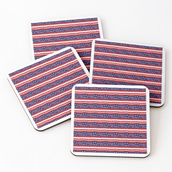 Item preview, 4th of July USA Stars and Stripes Pattern designed and sold by Aaron2610.