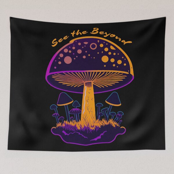 Item preview, See the Beyond Mushroom Tee designed and sold by ZenStickConcept.