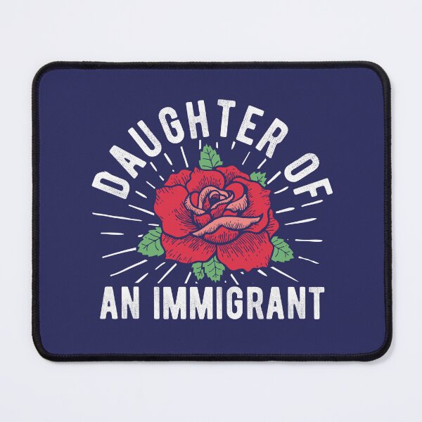 Item preview, Daughter Of An Immigrant Pride Chingona Spanish Rose Hispanic Heritage  designed and sold by alenaz.