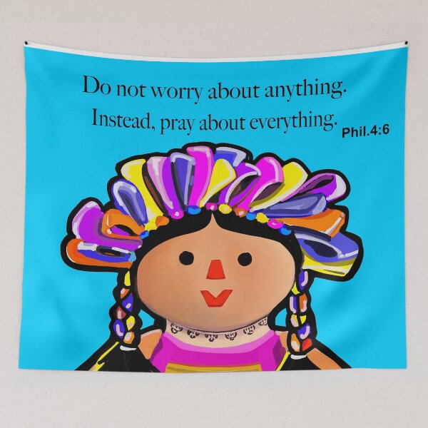 Item preview, Phil. 4:6 Do Not Worry Doll designed and sold by TinaSalazar.
