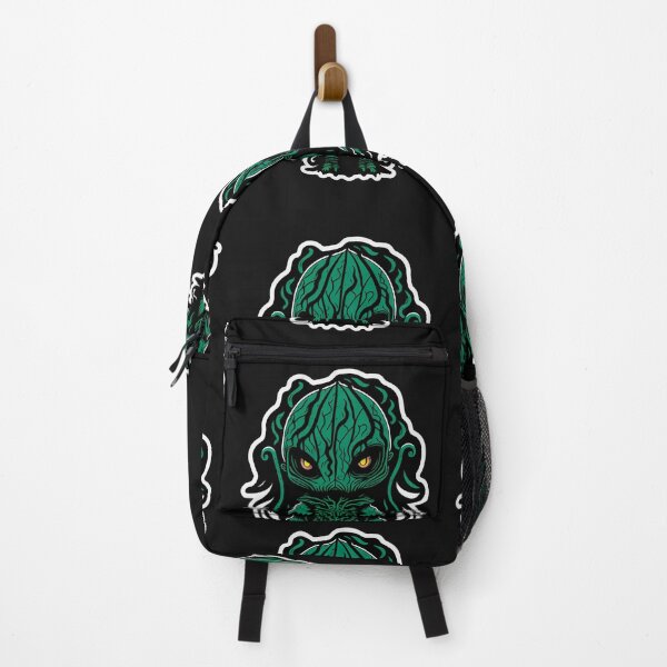 Item preview, Creepy cute green monster designed and sold by MetalSatyrShop.