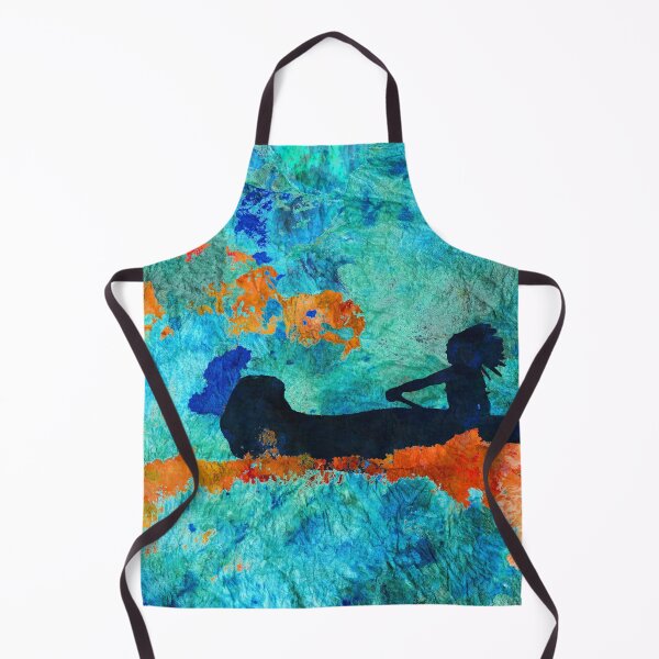 Item preview, Canoeing On Fire Lake Canoe Art designed and sold by Sharon Cummings Art.