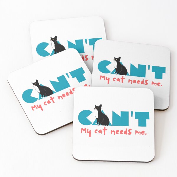 Item preview, I Can't My Cat Needs M designed and sold by LivingTheDream7.