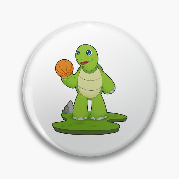 Item preview, Turtle Basketball player Basketball designed and sold by Snabdesign84.