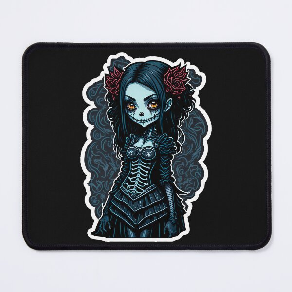 Item preview, Cute skeleteon girl designed and sold by MetalSatyrShop.