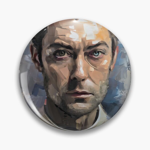Item preview, portrait of Jude Law designed and sold by bogfl.