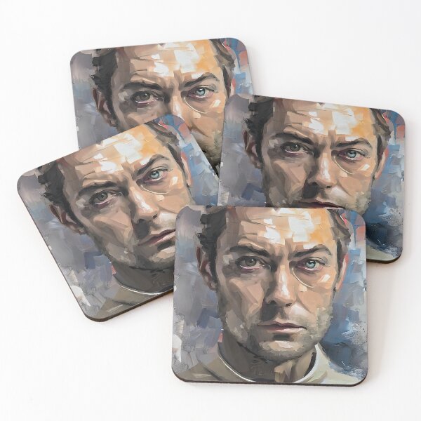 Item preview, portrait of Jude Law designed and sold by bogfl.
