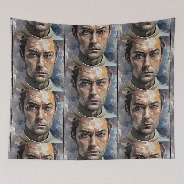Item preview, portrait of Jude Law designed and sold by bogfl.