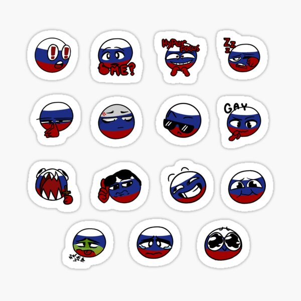 Caseykeshui Posts Tagged Countryhuman Russia Sticker Bumper Sticker Vinyl  Decal 5
