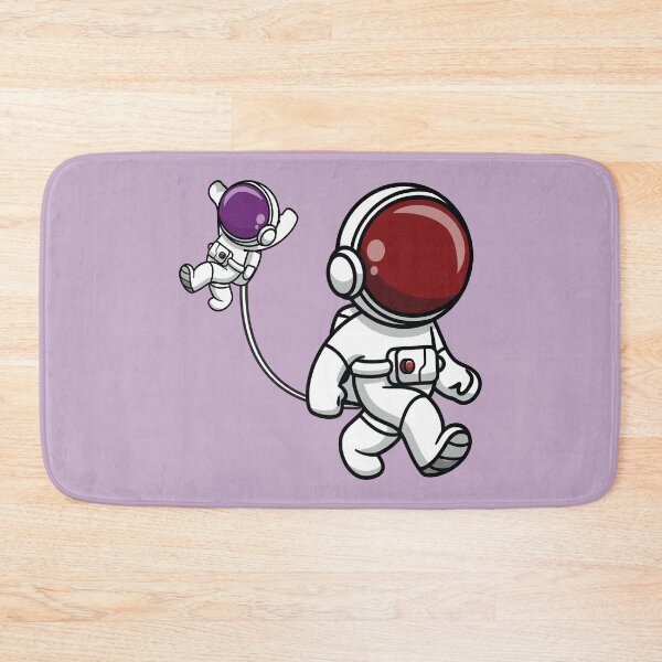 Item preview, Astronaut mom holding her baby with a umbilical cord  designed and sold by Donutlovers.