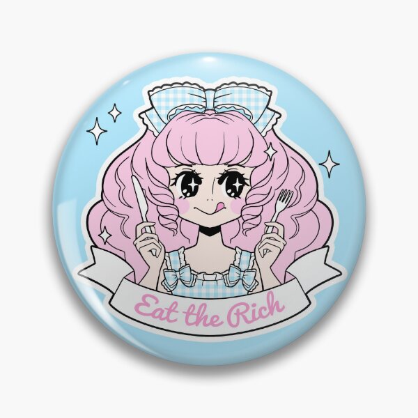 Item preview, Eat the Rich (blue) designed and sold by FrauleinMezzo.