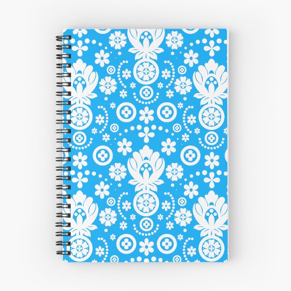 Item preview, Floral Eyelet Lace Pattern - Cerulean Blue designed and sold by SilverPegasus.