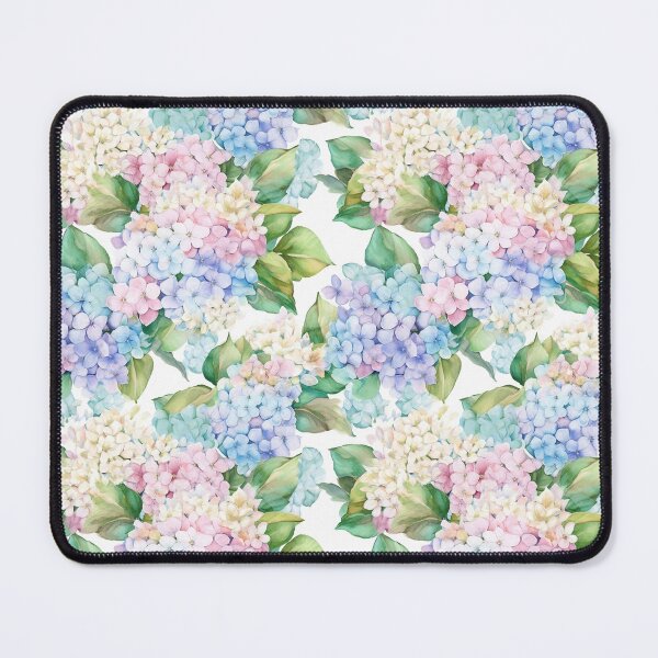 Item preview, Spring Sensation Hydrangeas Seamless Pattern designed and sold by LadyBlush.