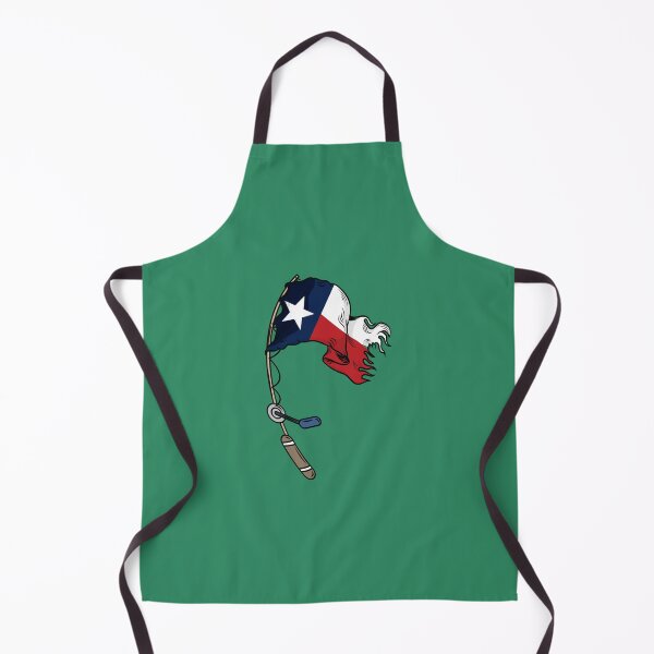 Item preview, Texas state waving flag on a fishing rod designed and sold by Donutlovers.