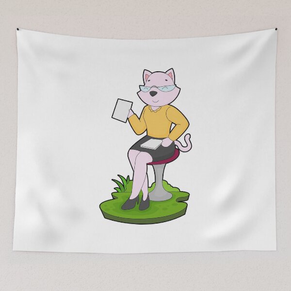 Item preview, Cat Secretary Note designed and sold by Snabdesign84.