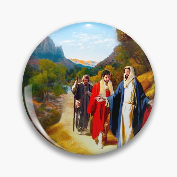 Item preview, Road to Emmaus designed and sold by Sanctum Icons.