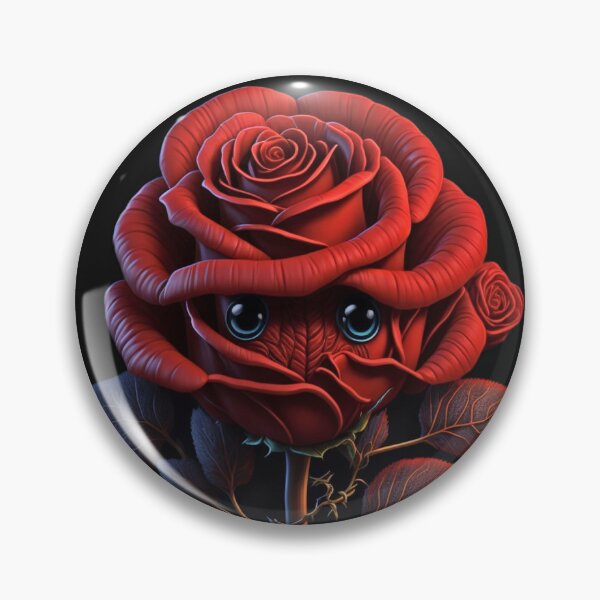 Item preview, Cute Funny Red Rose Fantasy Character designed and sold by PC-artist.