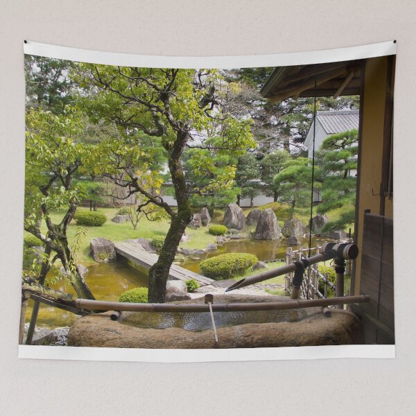 Item preview, Japanese wash basin in a garden designed and sold by Shizenkai.