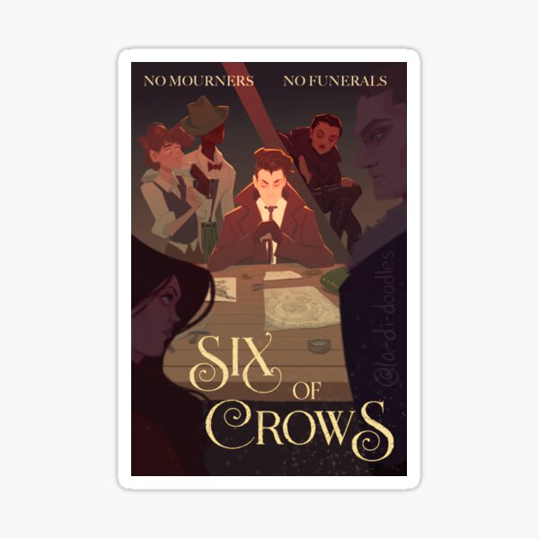 Six of Crows Movie Poster Sticker