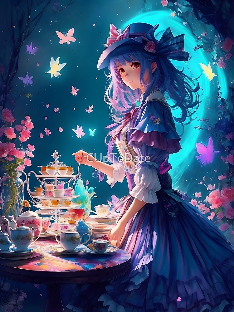 Tea Party | Alice anime, Alice in wonderland pictures, Alice in wonderland  drawings