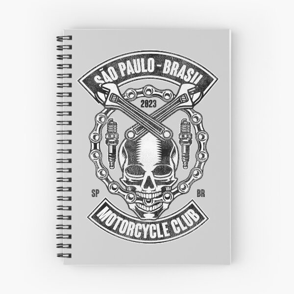 Item preview, Vintage São Paulo, Brasil Motorcycle Club badge. Bikers gift. designed and sold by paulo silveira.