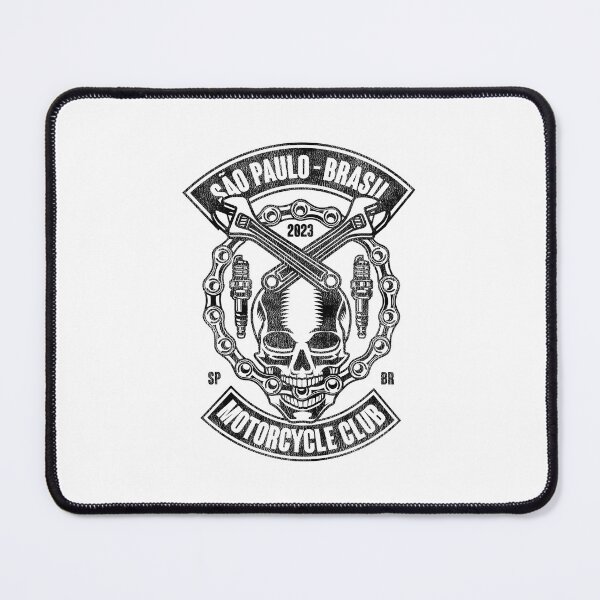 Item preview, Vintage São Paulo, Brasil Motorcycle Club badge. Bikers gift. designed and sold by paulo silveira.