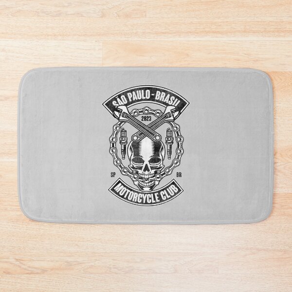 Item preview, Vintage São Paulo, Brasil Motorcycle Club badge. Bikers gift. designed and sold by paulo silveira.