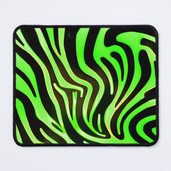 Item preview, #T677: Lime Green Zebra Tiggin TNT Pattern designed and sold by FarStarL33.