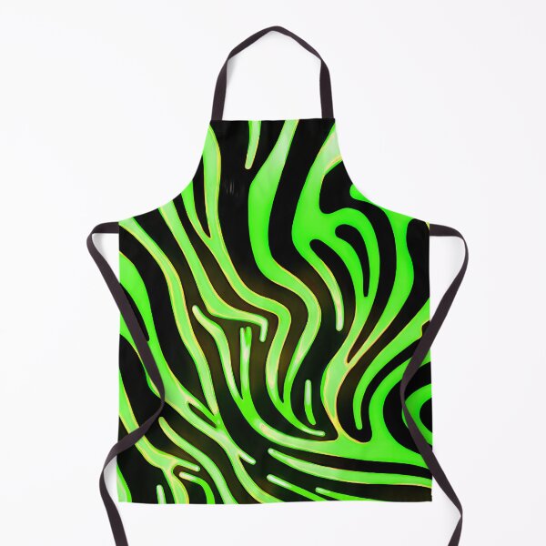 Item preview, #T677: Lime Green Zebra Tiggin TNT Pattern designed and sold by FarStarL33.