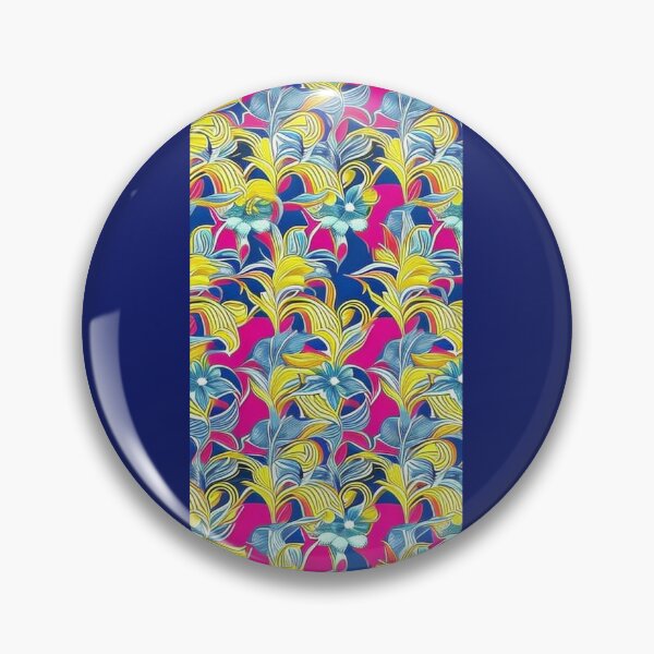 Item preview, Colorful flower and feather pattern artwork designed and sold by Earth Nature Creations.
