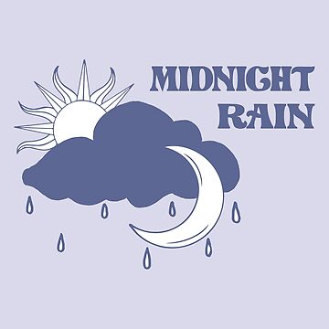 "Midnight Rain - Tatlor Swift Midnights" Sticker for Sale by 28-louist