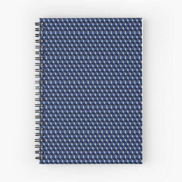 Item preview, 3d blue blocks pattern designed and sold by PMestore.
