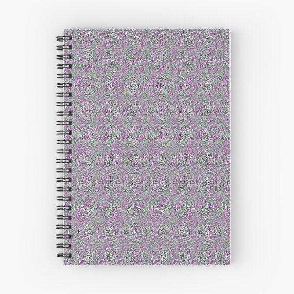 Item preview, Colorful swirl and feather pattern artwork designed and sold by Earth Nature Creations.